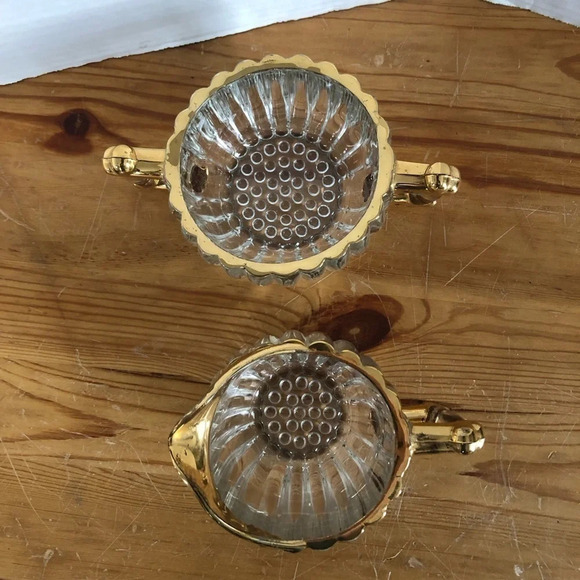 Vtg Janette Glass Creamer and Sugar Set - Picture 9 of 14